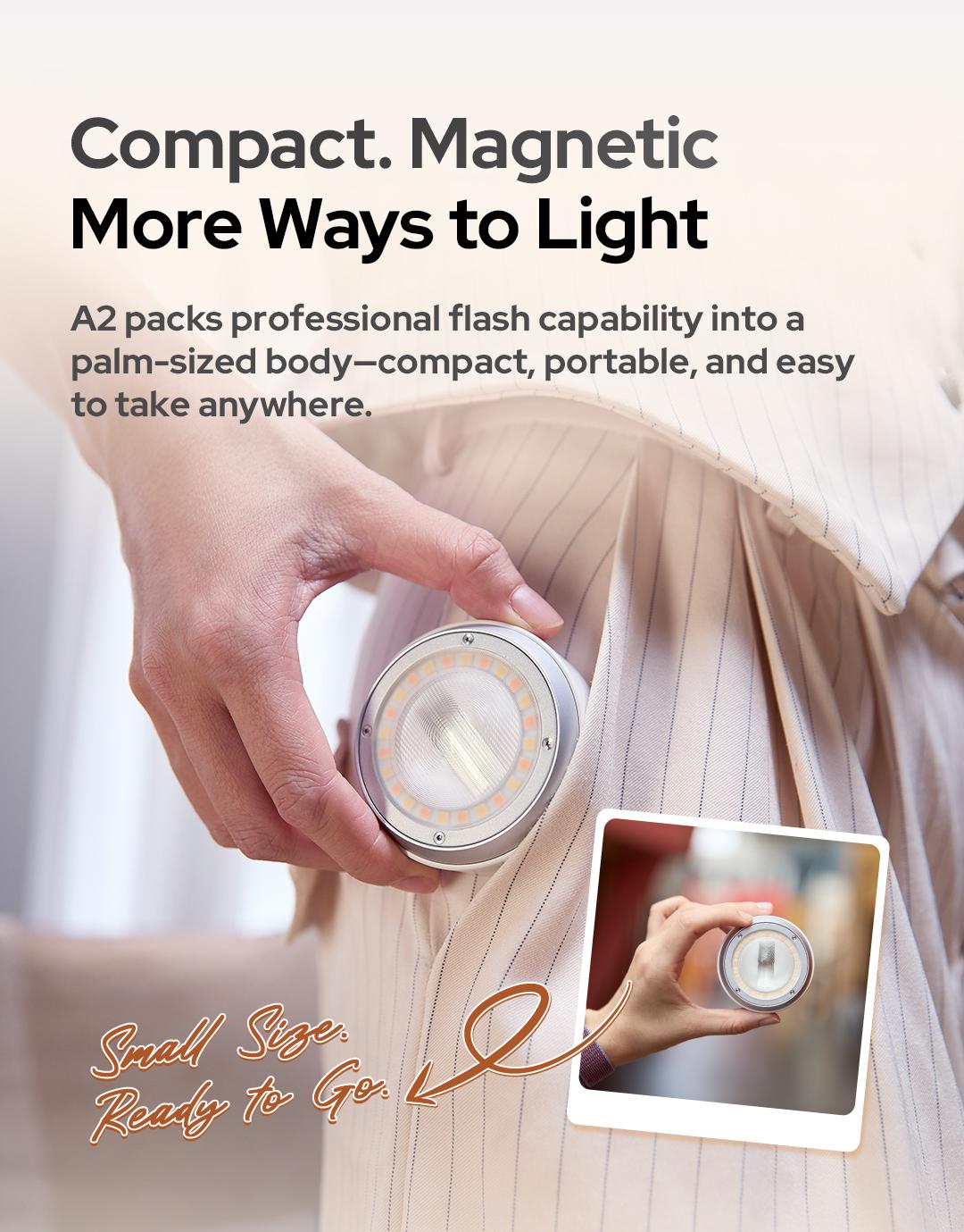 Photography Lighting Brands - Godox A2 – магнитная вспышка для