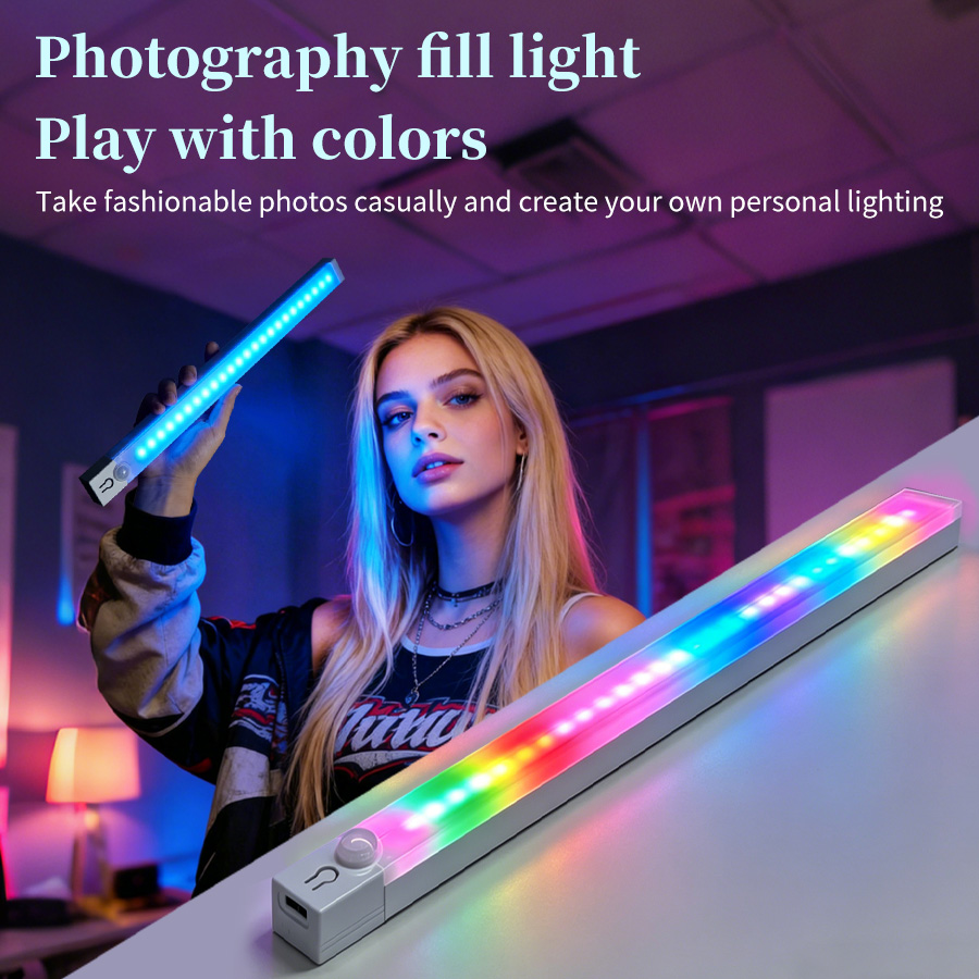 Photography Lighting Game - Магнитный светодиодный RGB-светильник для шкафа 30/50