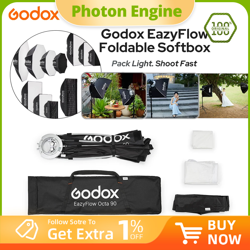 Photography Lighting Meter - Серия Godox EazyFlow: складной софтбокс с